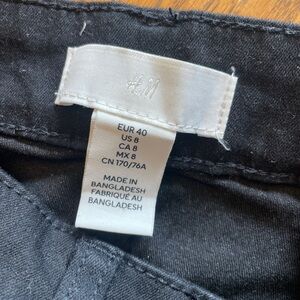 H&M Black Jeans
